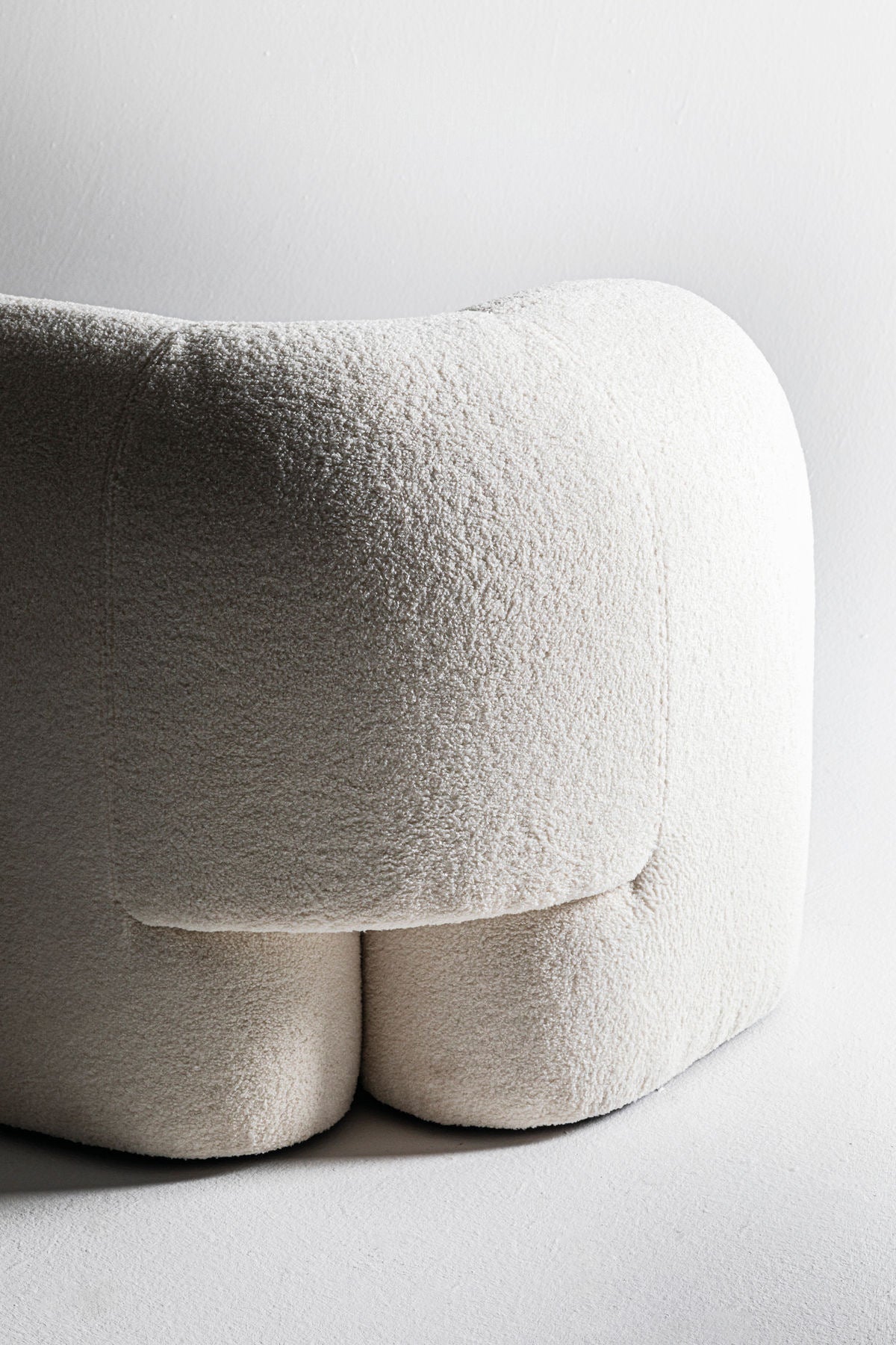 Kave Performance Boucle Curve Sofa