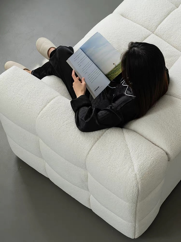 Felix Performance Boucle Foldable Sofa Bed with Mattress