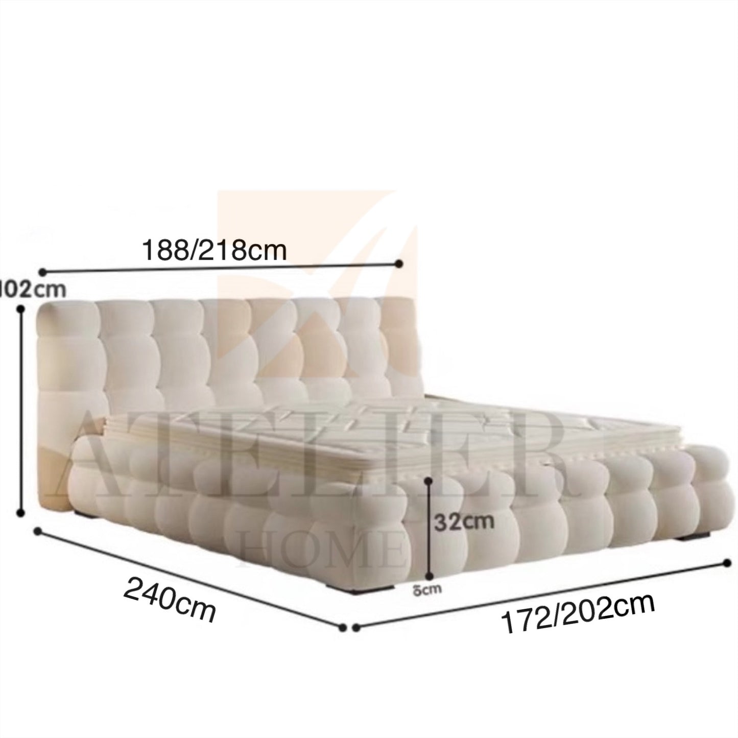 Karvo Adjustable Base Bed Frame