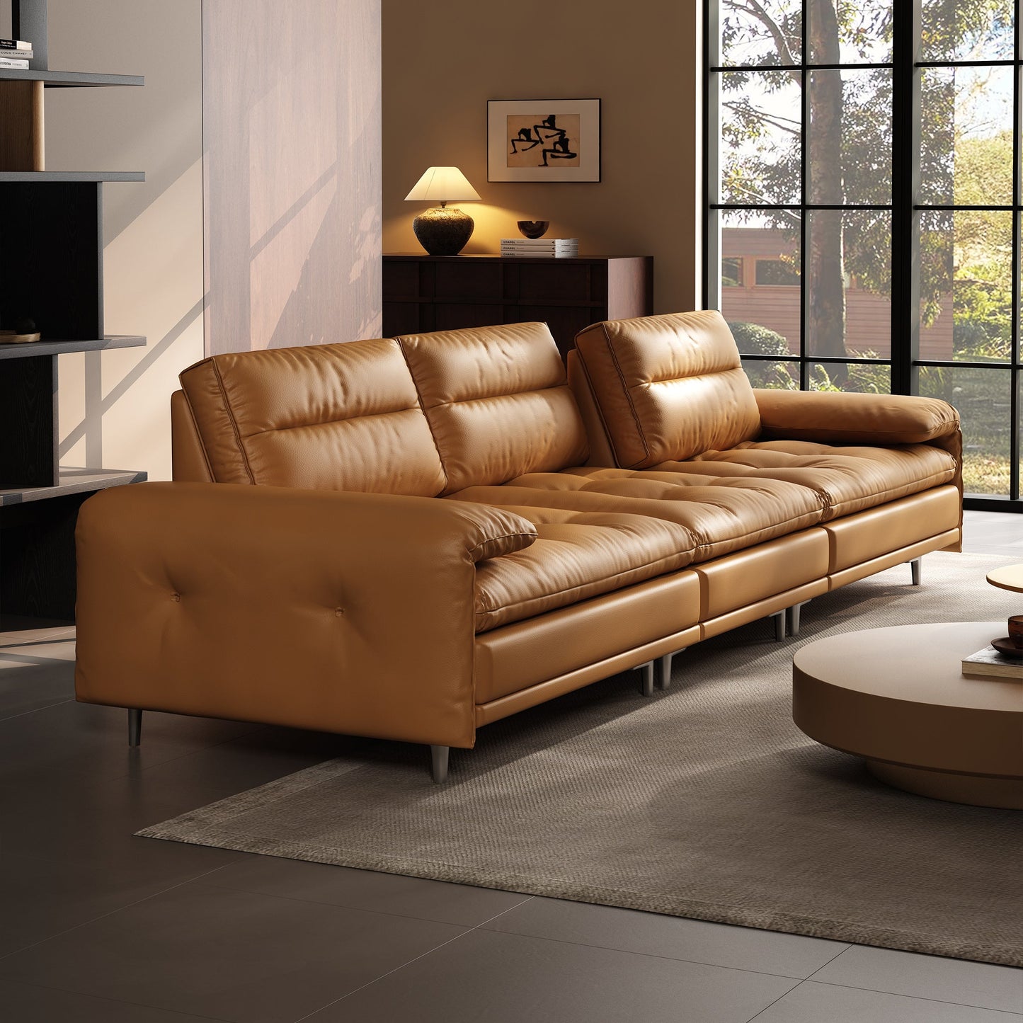 Modova Deep Seat Sofa Set with Adjustable Backrest