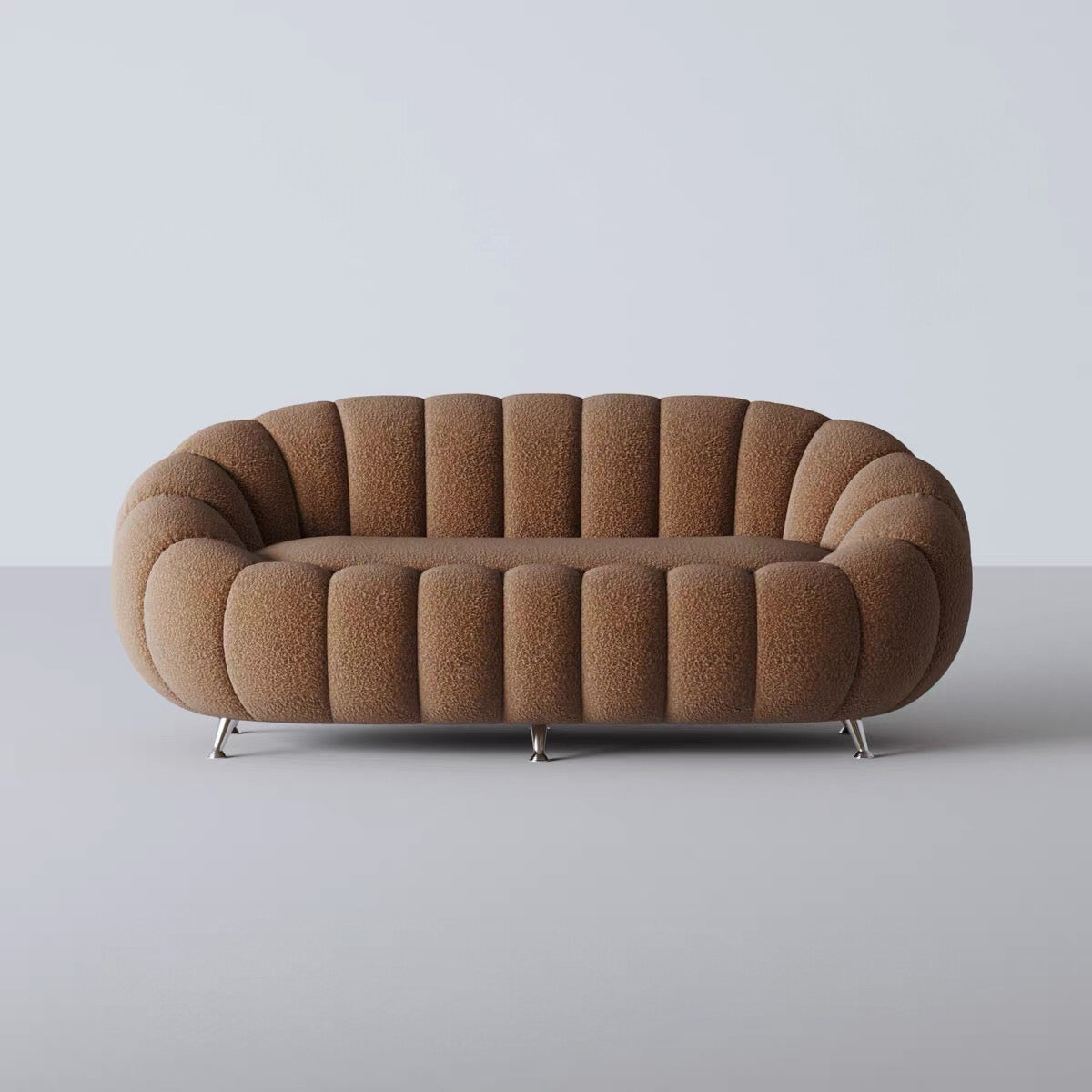 Jeron Performance Boucle Curve Sofa