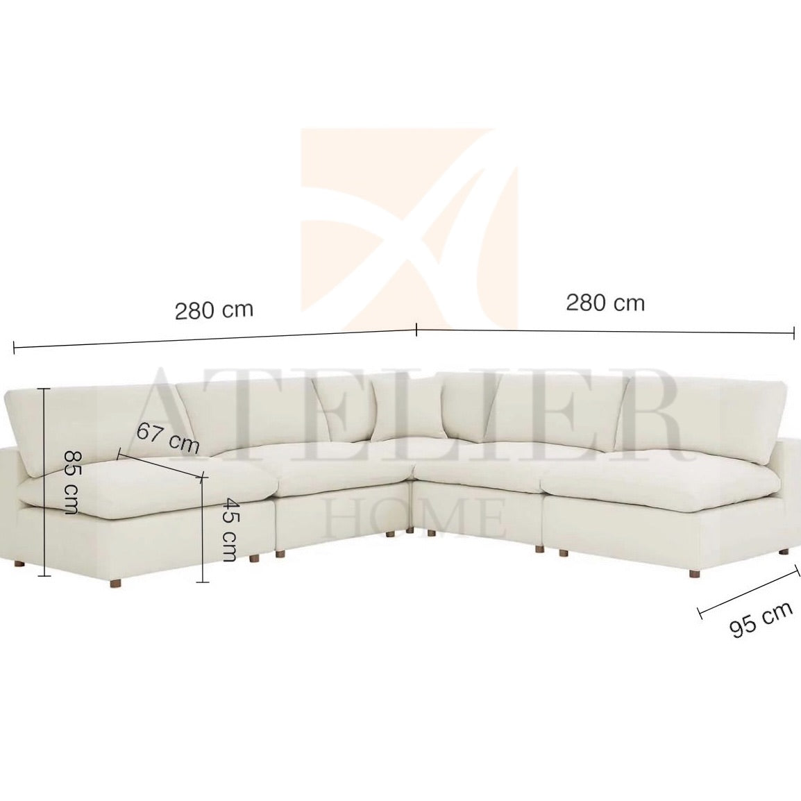 Miko Sectional Sofa