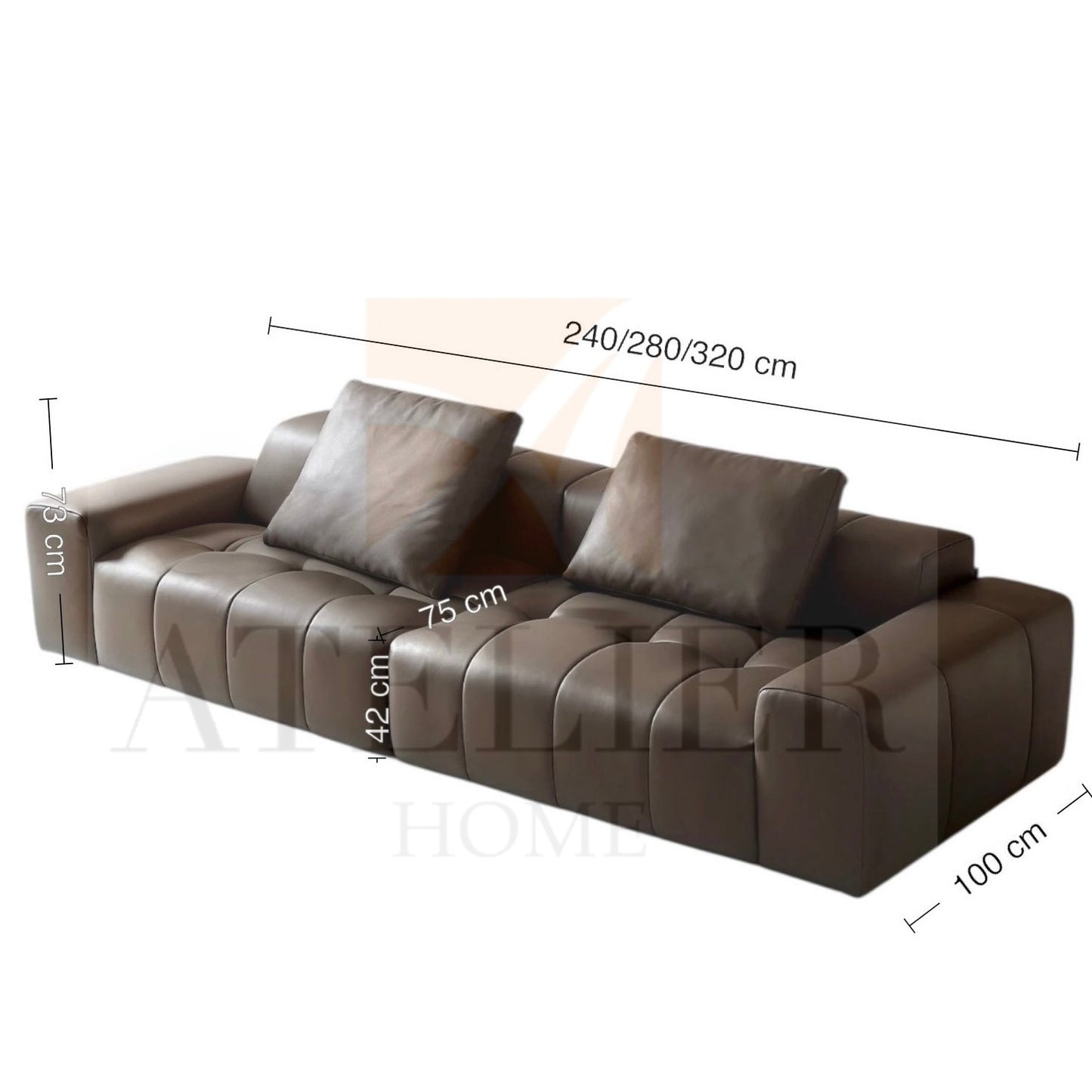 Duxton Scratch Resistant Leather Sofa