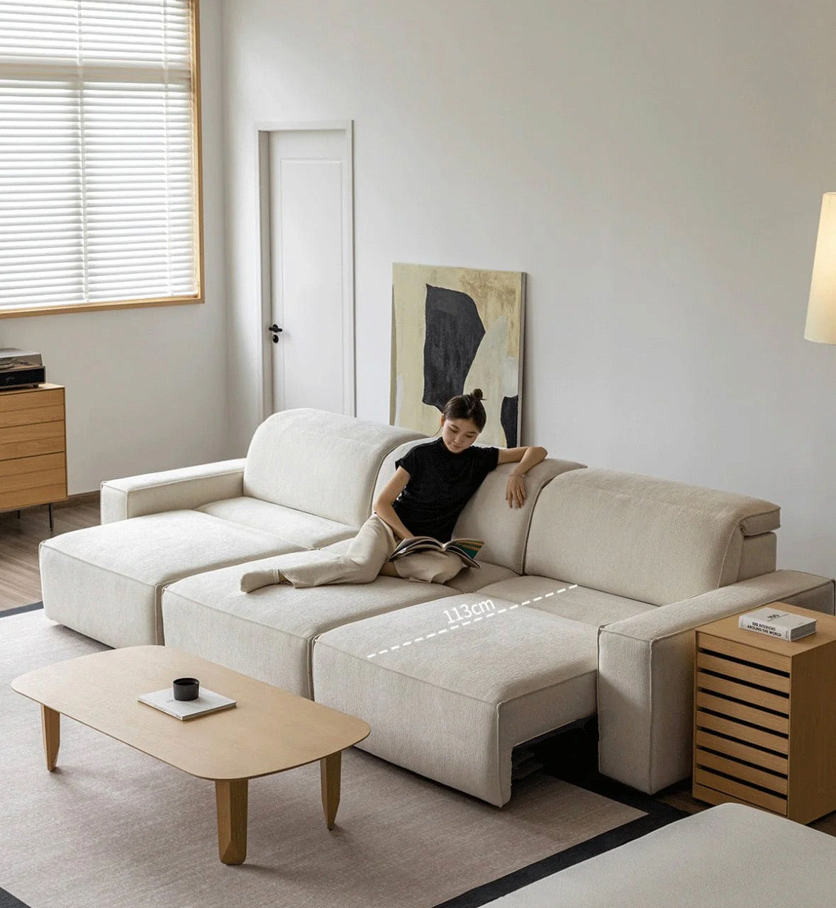 Laura Scratch Resistant Electric Sofa Bed