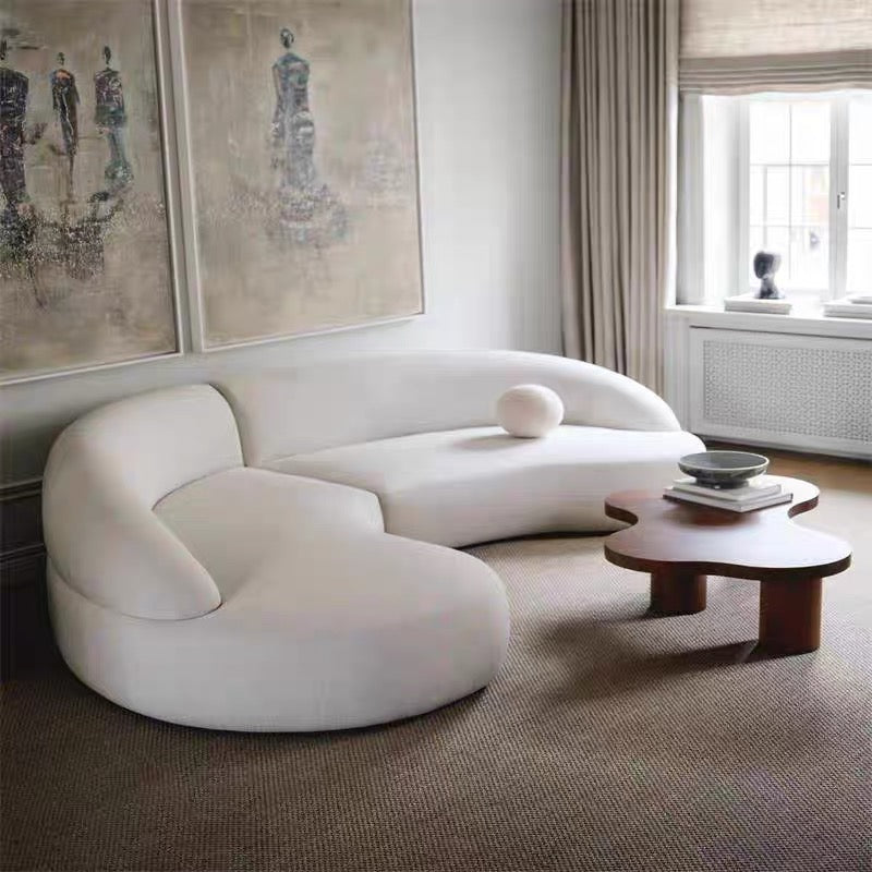 Ridley Scratch Resistant Sectional Curve Sofa
