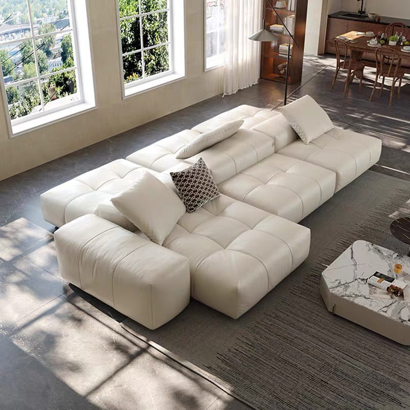 Hillford Scratch Resistant Leather Sofa