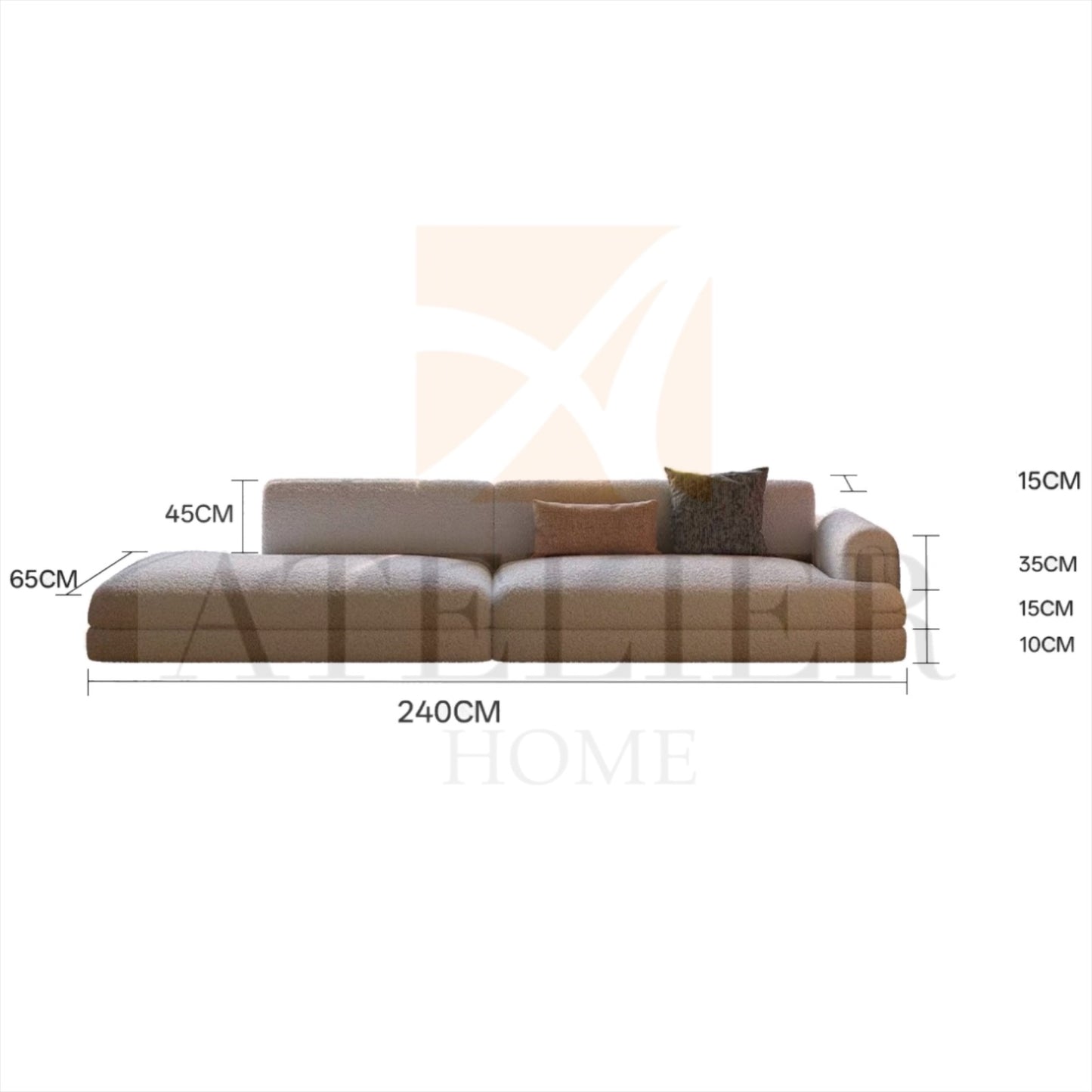 Julia Customise Bay Window Sofa