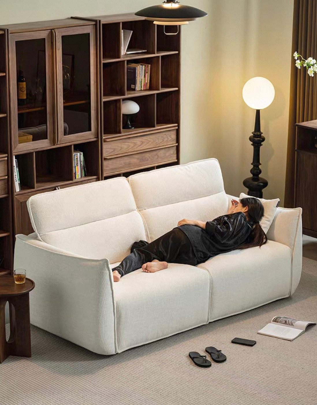 Liseria Foldable Sofa Bed with Mattress