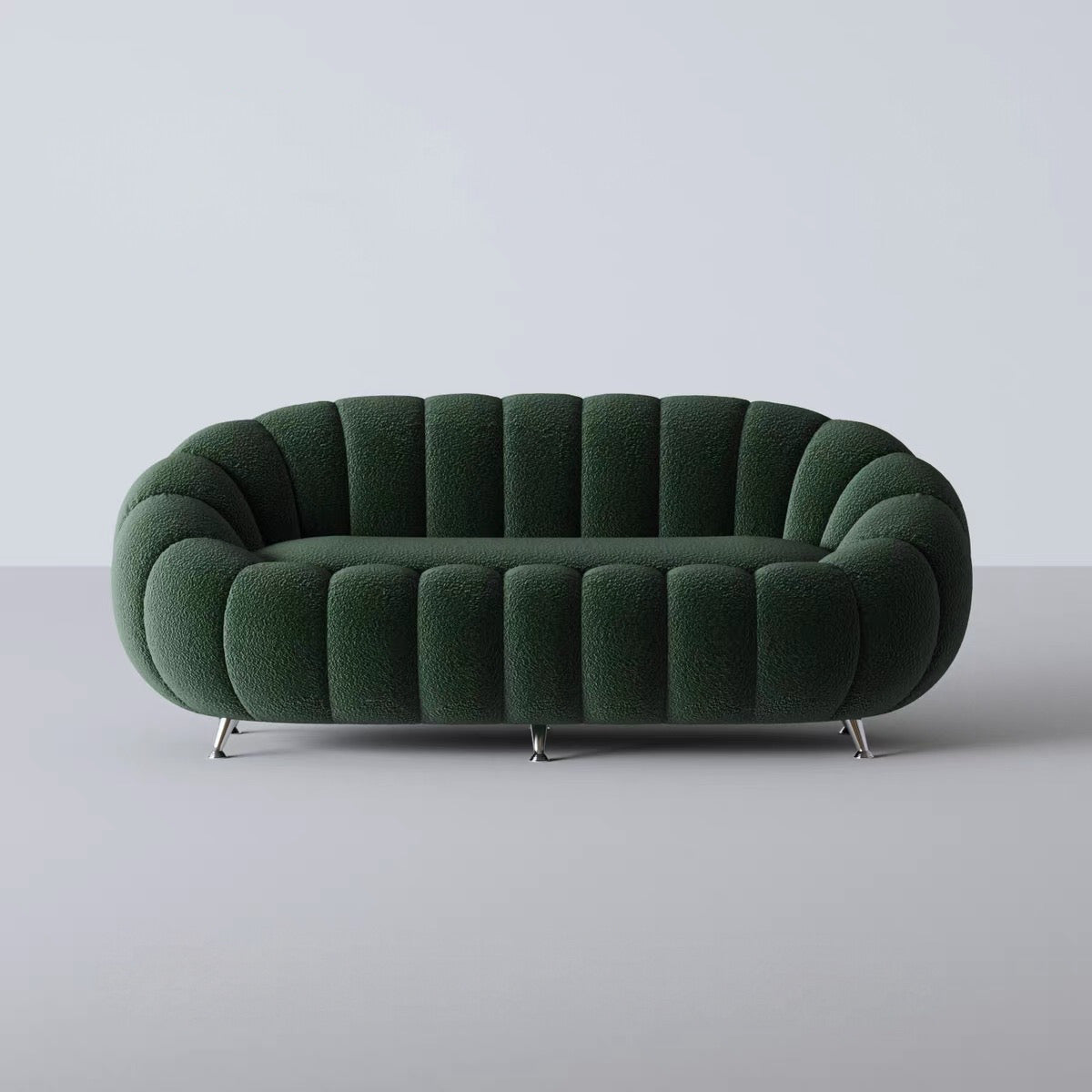 Jeron Performance Boucle Curve Sofa