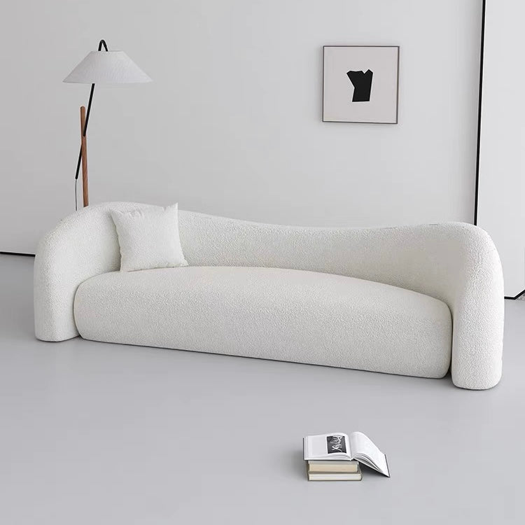 Anthea Performance Boucle Curve Sofa