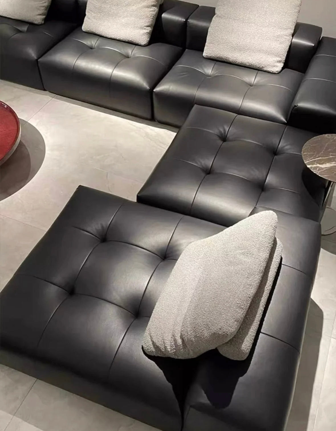Hillford Scratch Resistant Leather Sofa