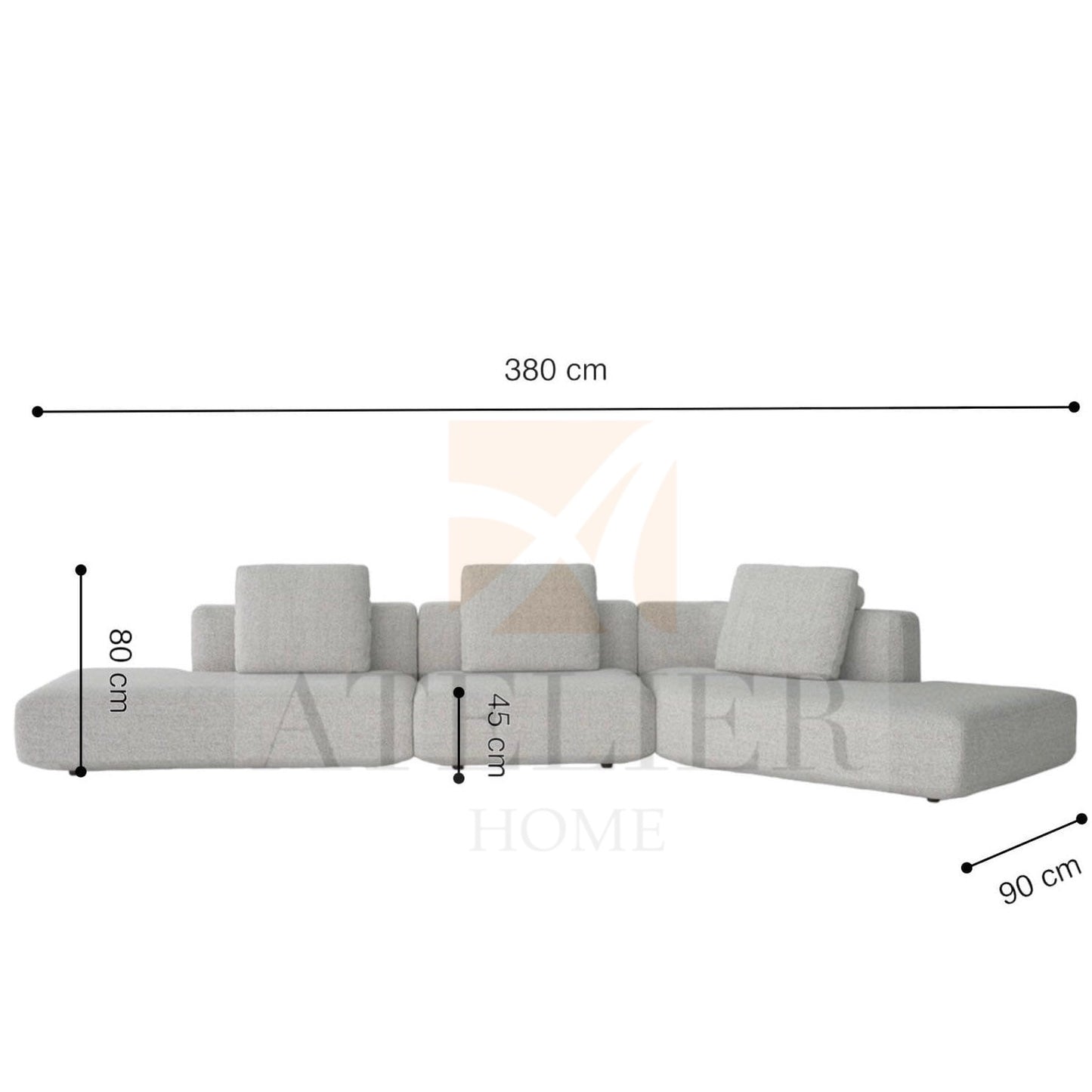 Kai Angular Sectional Sofa