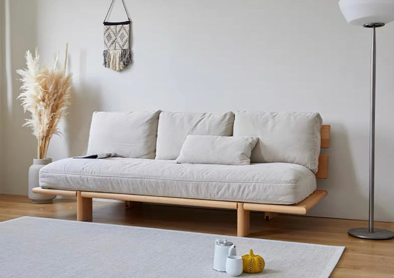 Aiselle Foldable Sofa Bed with Mattress