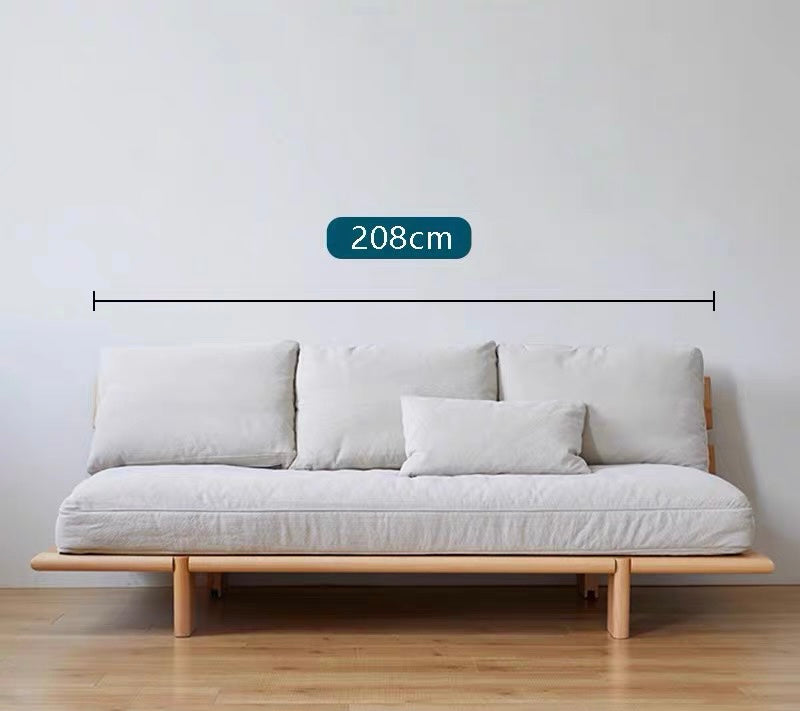 Aiselle Foldable Sofa Bed with Mattress