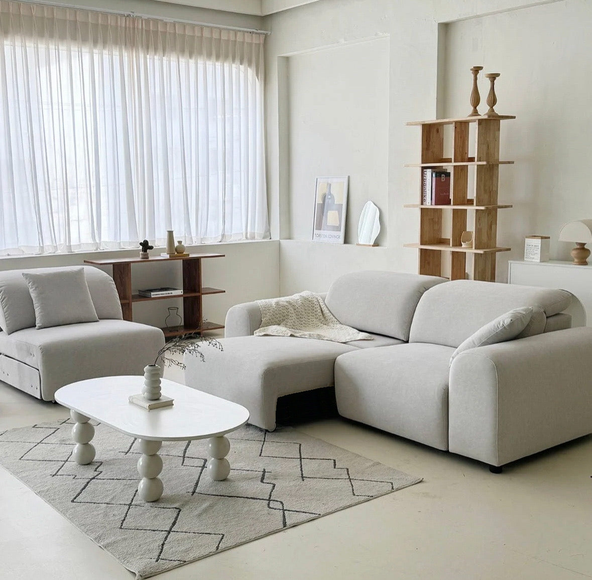 Rumi Scratch Resistant Electric Motorized Sofa Bed