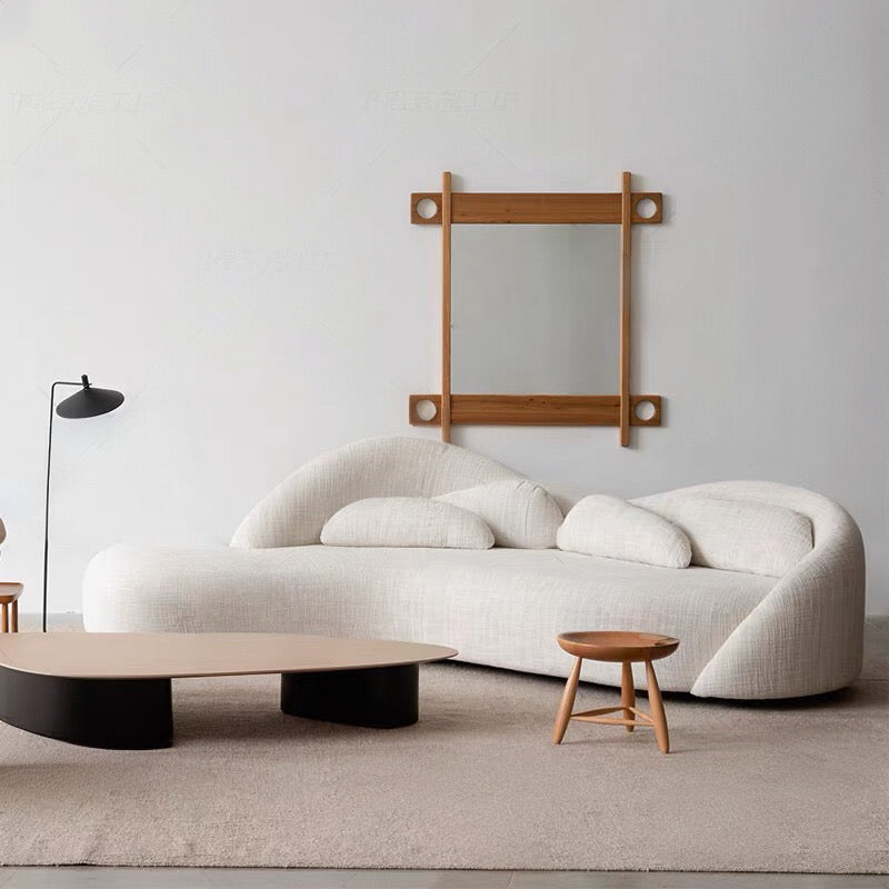 Levato Performance Boucle Curve Sofa