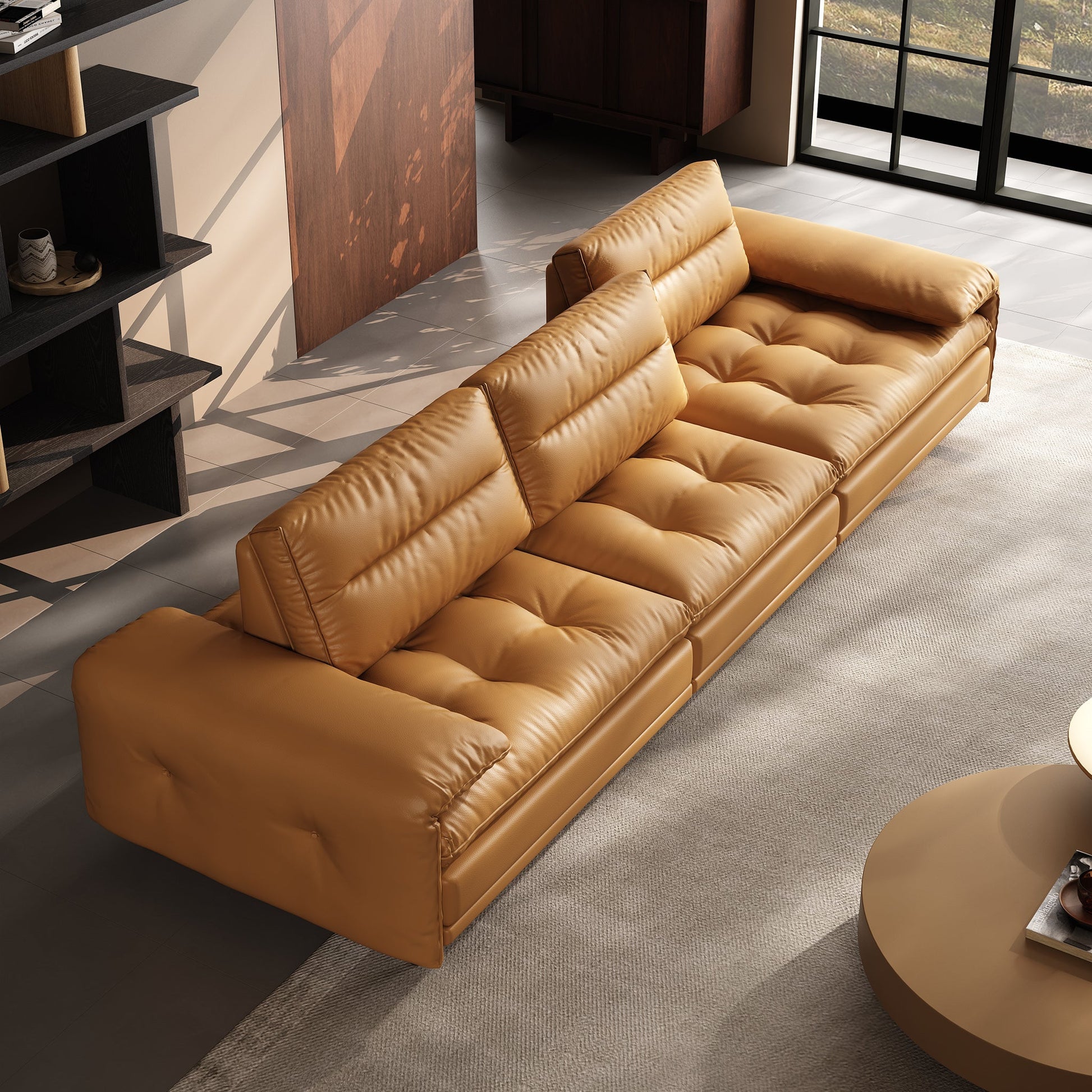 Modova Deep Seat Sofa Set with Adjustable Backrest