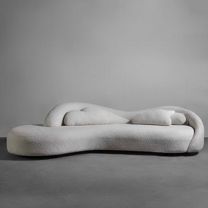 Levato Performance Boucle Curve Sofa