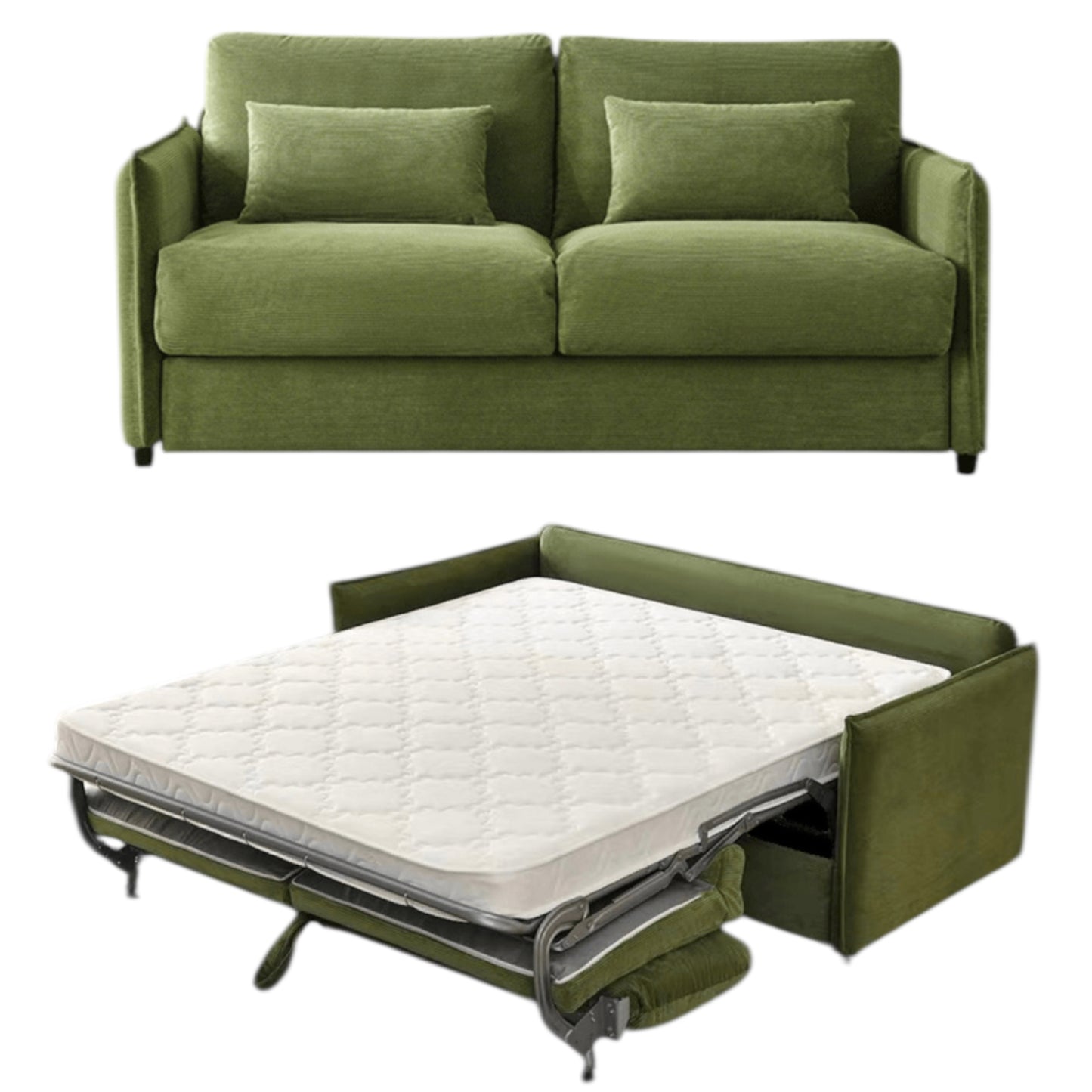 Richard Foldable Sofa Bed with Mattress