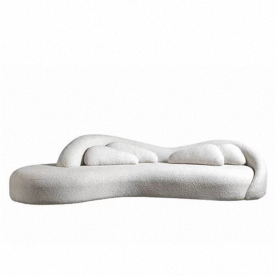 Levato Performance Boucle Curve Sofa