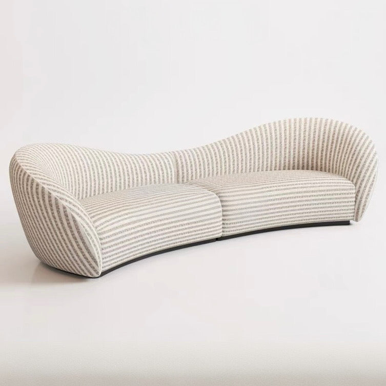 Zasper Scratch Resistant Curve Sofa