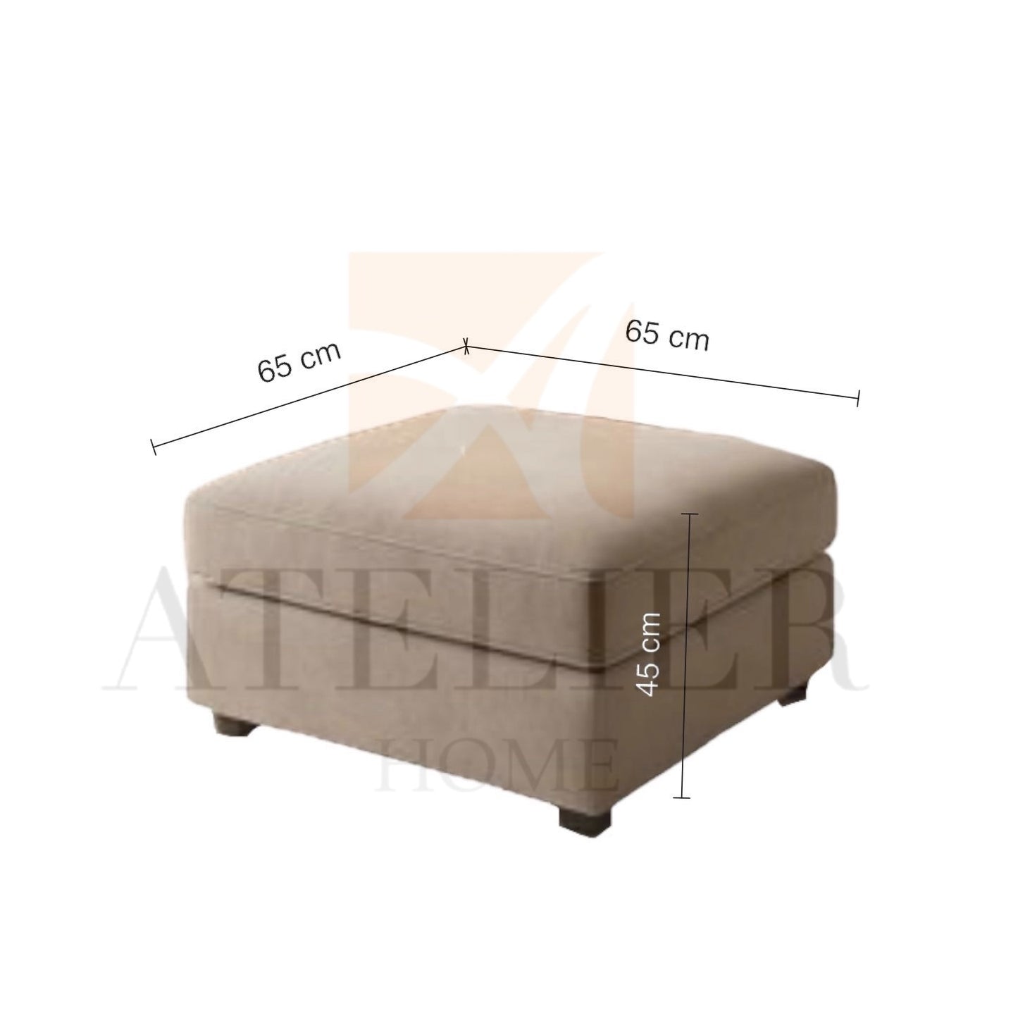 Dampton Scratch Resistant Sectional Curve Sofa