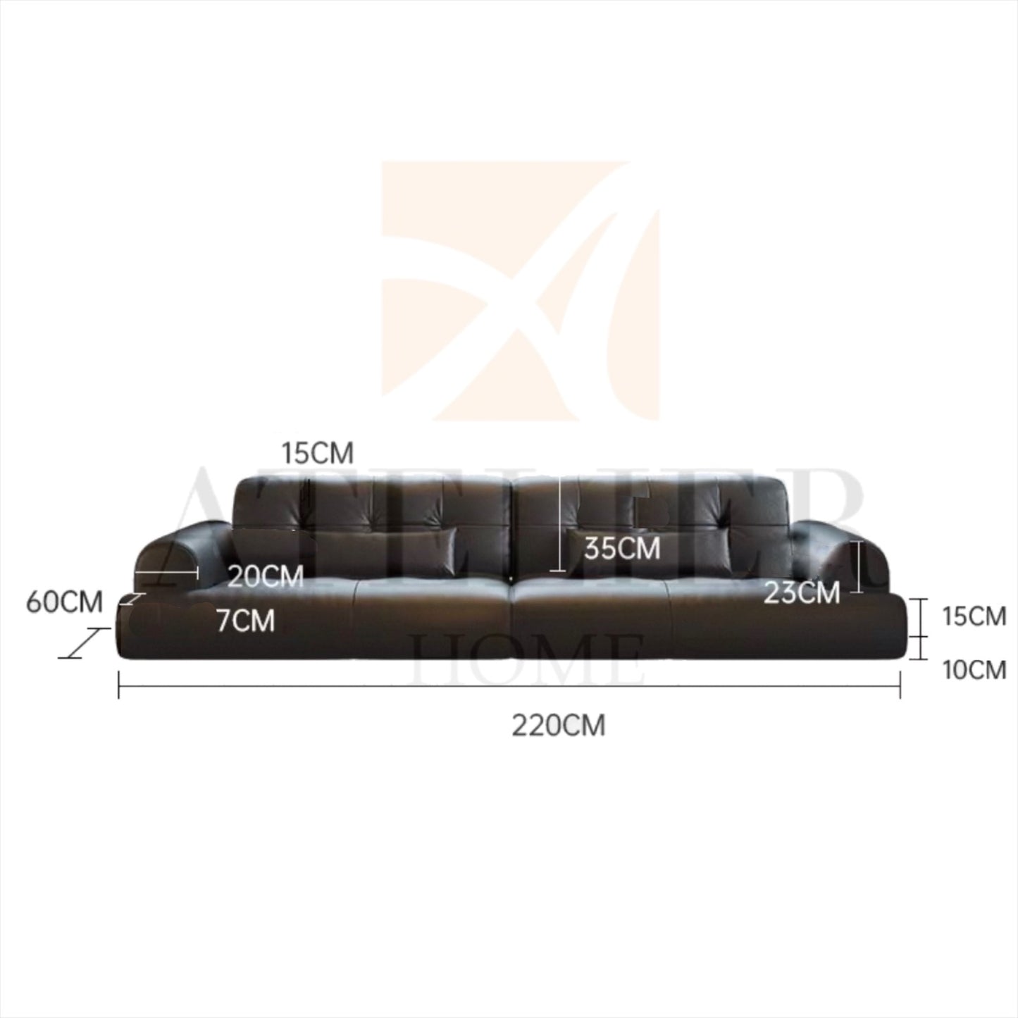 Bowen Scratch Resistant Customise Bay Window Sofa