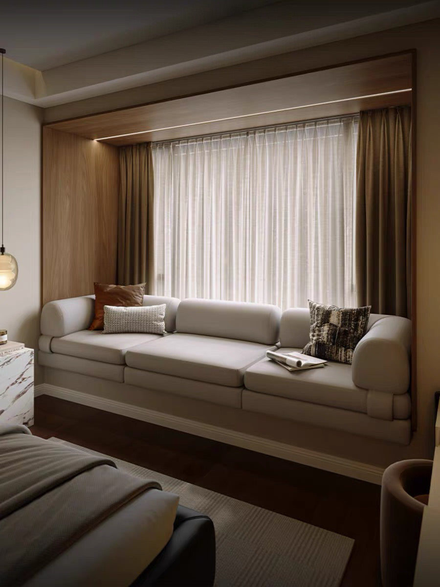 Moblen Scratch Resistant Customise Bay Window Sofa