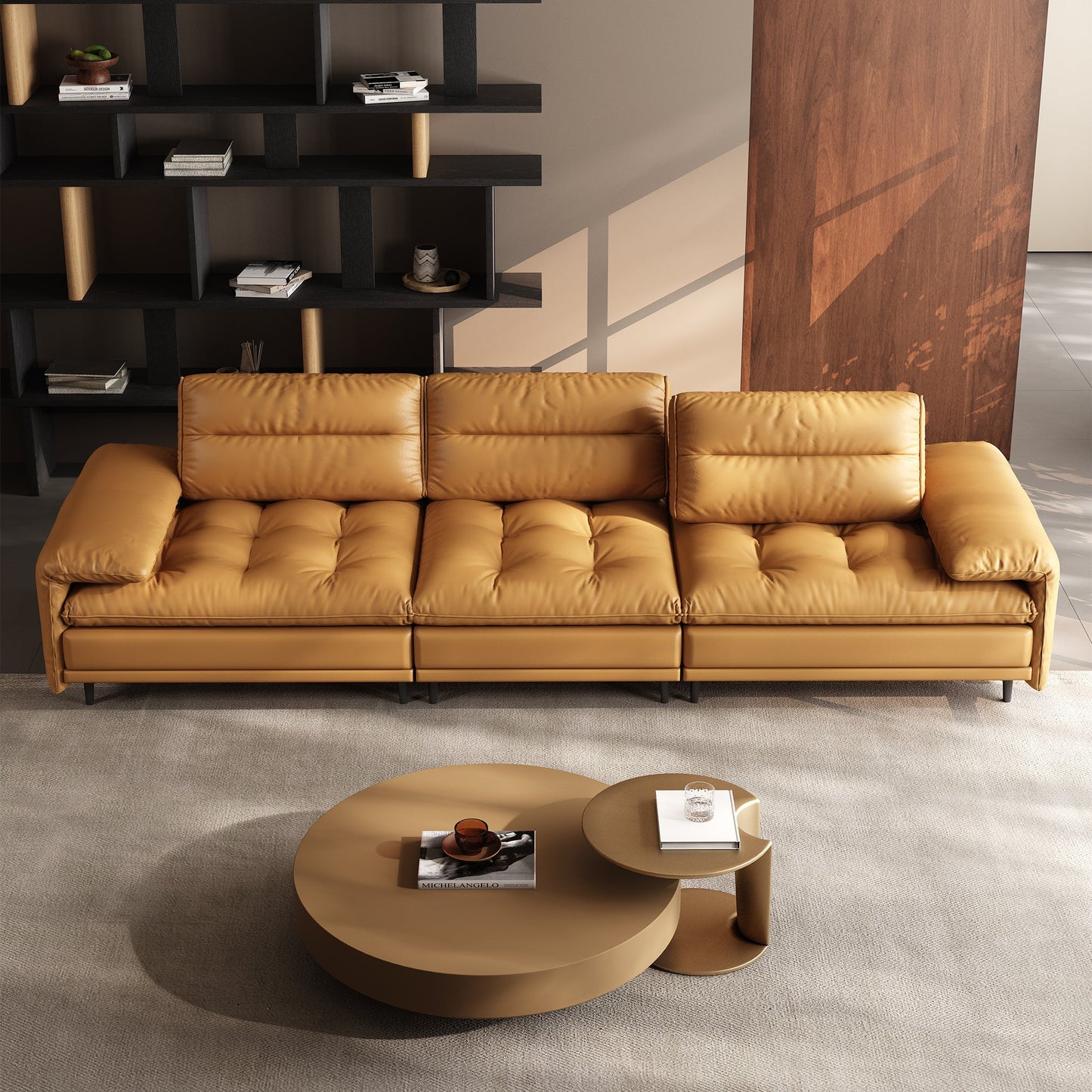 Modova Deep Seat Sofa Set with Adjustable Backrest