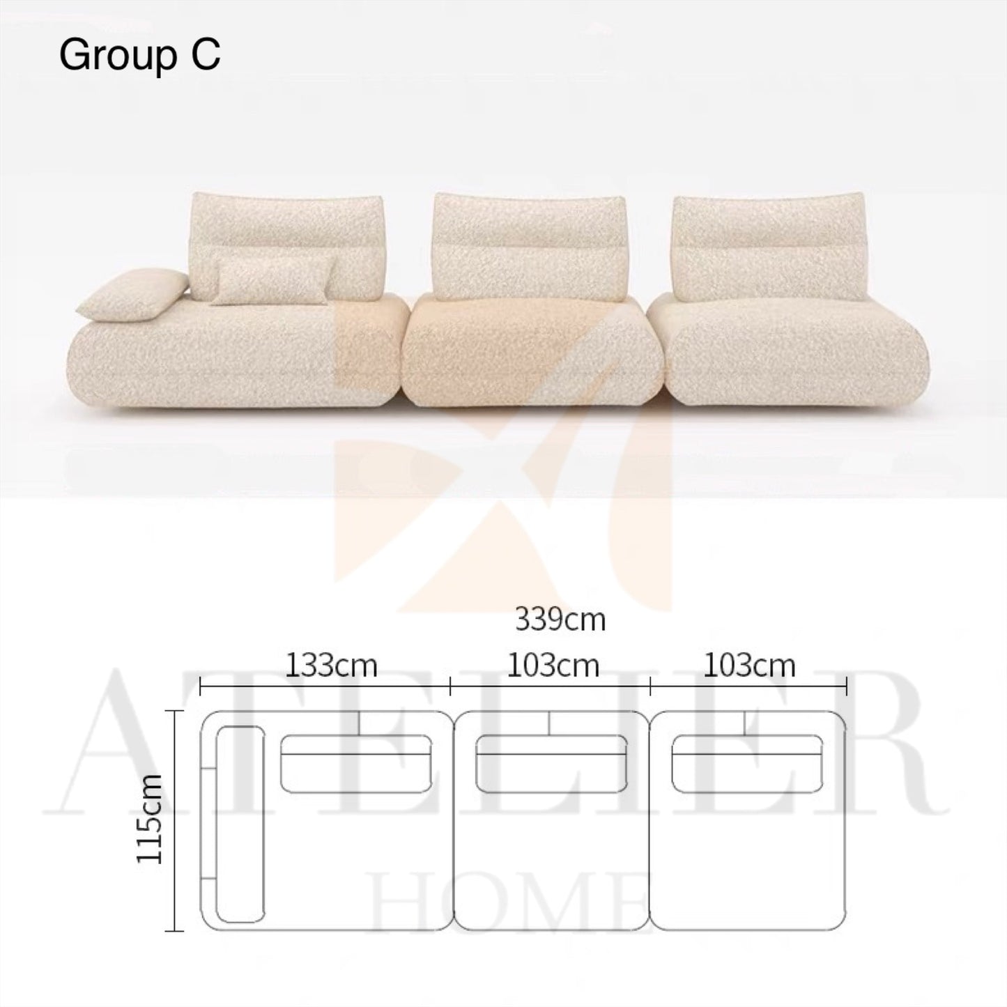 Preston Electric Slidable Backrest Sofa