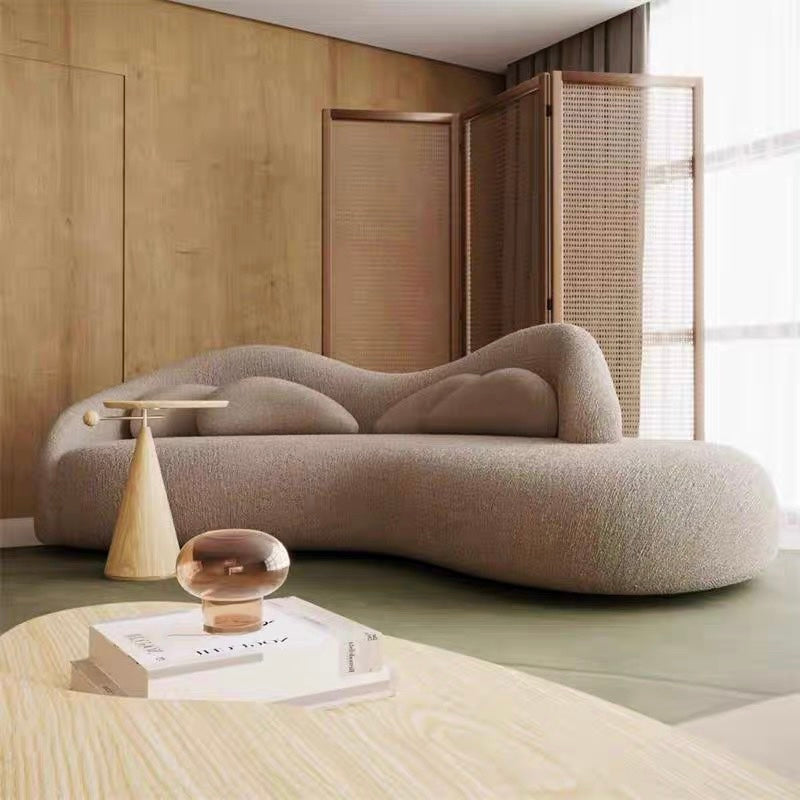Levato Performance Boucle Curve Sofa