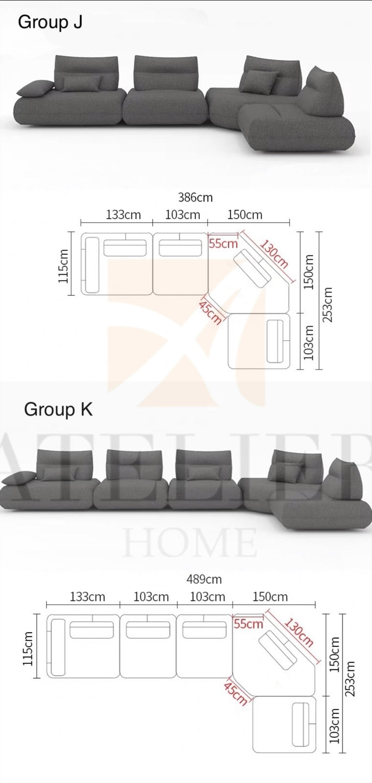 Preston Electric Slidable Backrest Sofa
