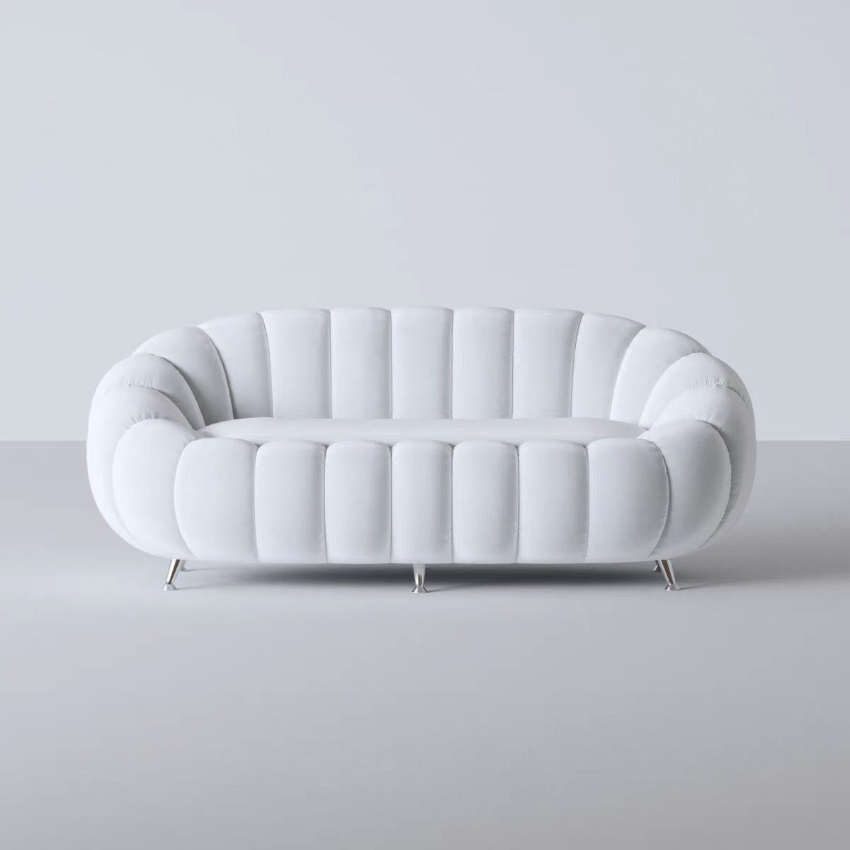 Jeron Performance Boucle Curve Sofa