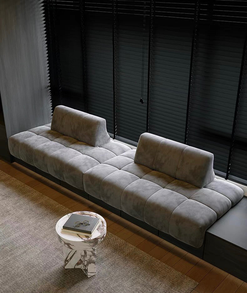 Milyon Scratch Resistant Customise Bay Window Sofa