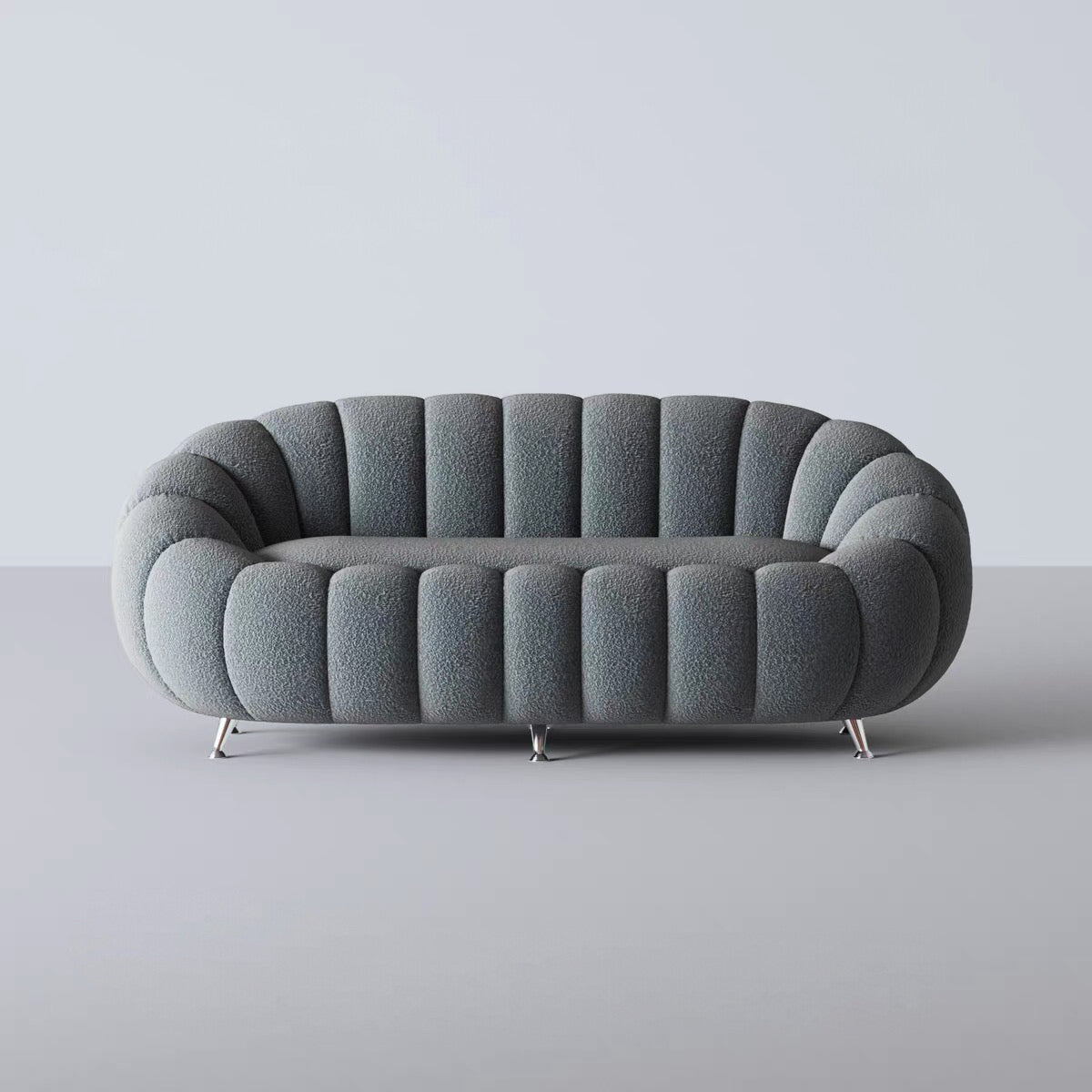 Jeron Performance Boucle Curve Sofa