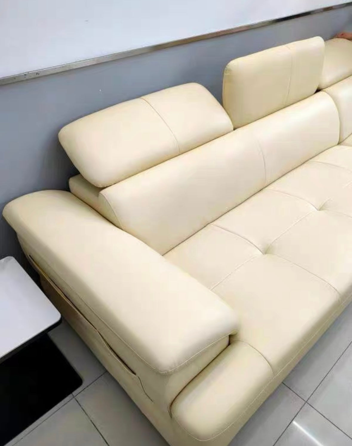 Ricardo Sectional Genuine Leather Sofa