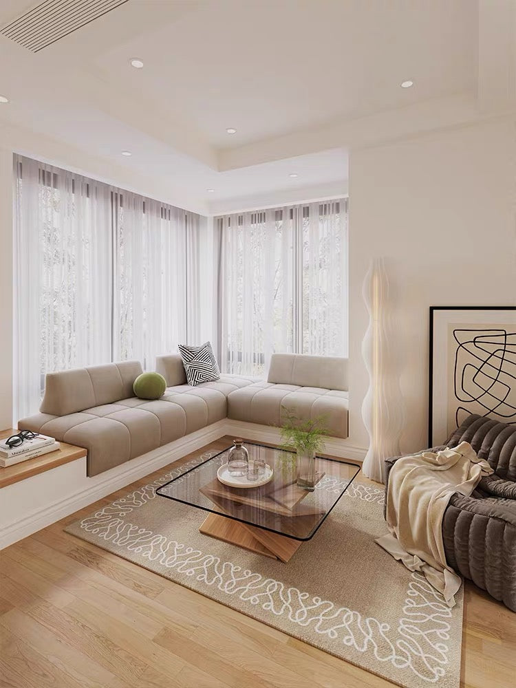 Kenn Scratch Resistant Customise Bay Window Sofa