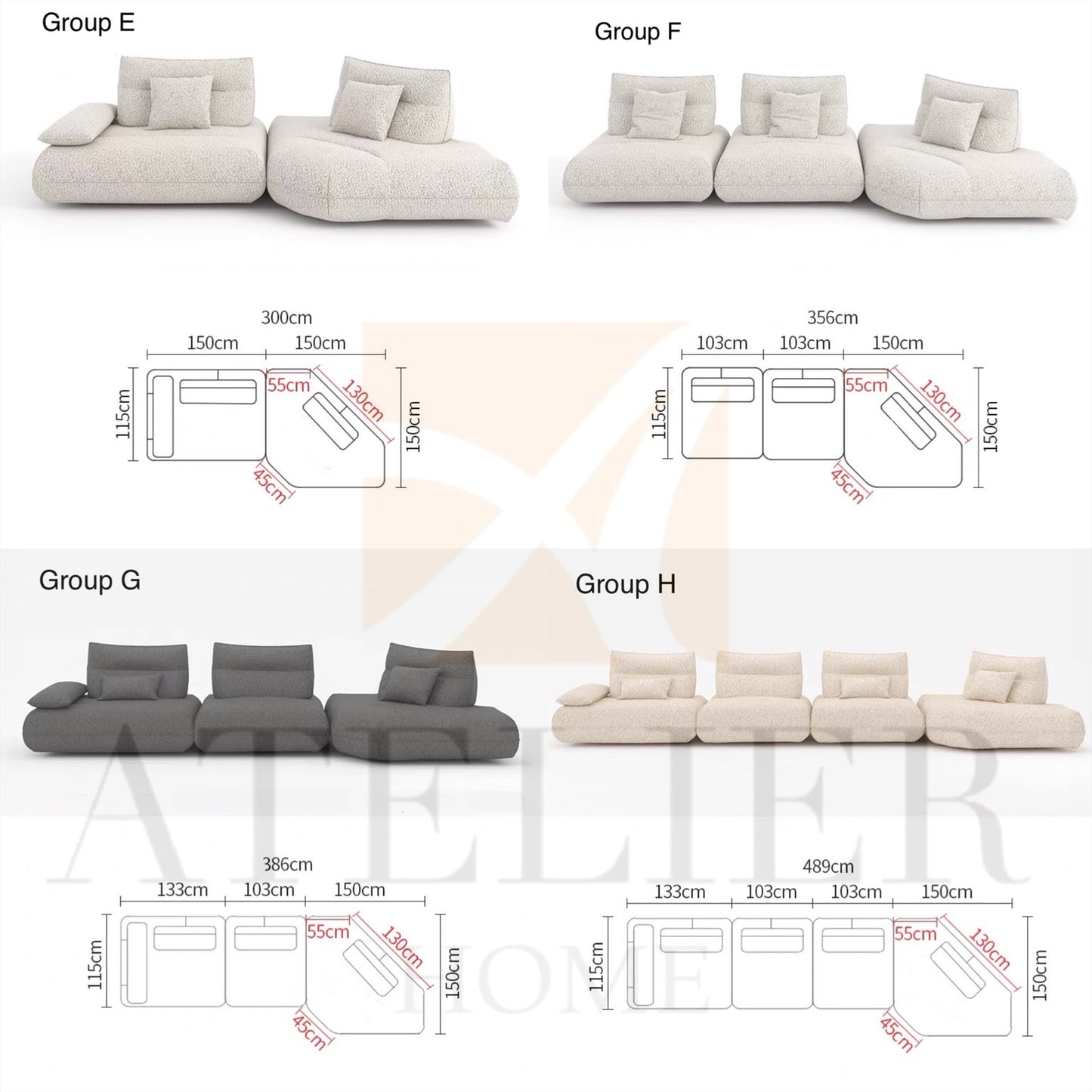 Preston Electric Slidable Backrest Sofa