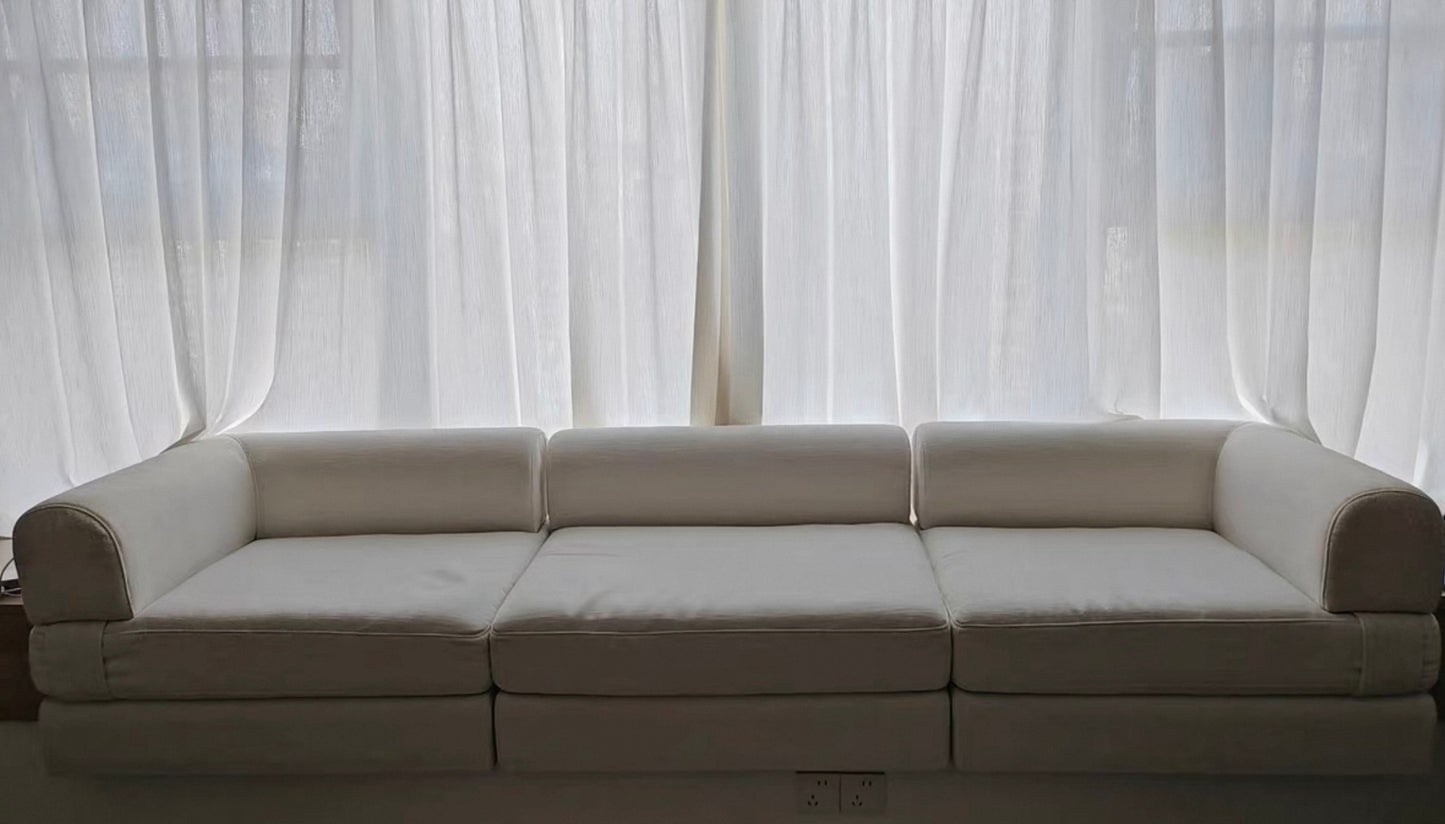 Moblen Scratch Resistant Customise Bay Window Sofa