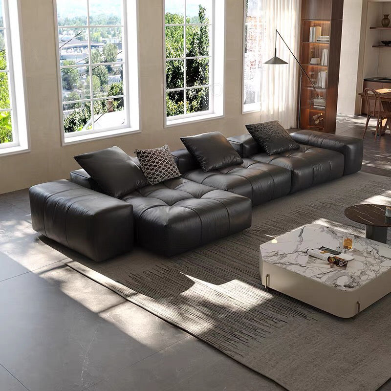 Hillford Scratch Resistant Leather Sofa