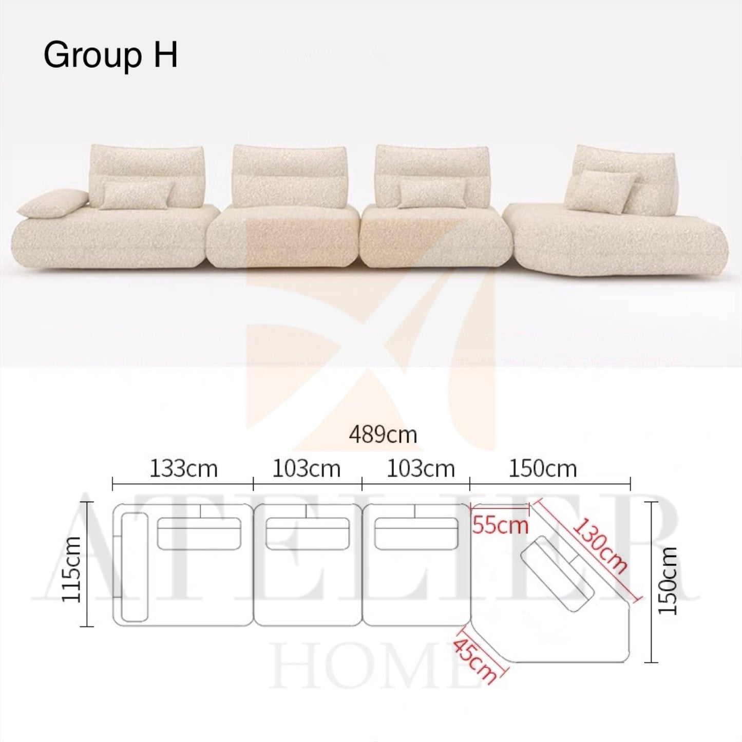Preston Electric Slidable Backrest Sofa