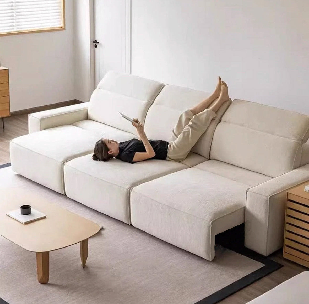 Laura Scratch Resistant Electric Sofa Bed