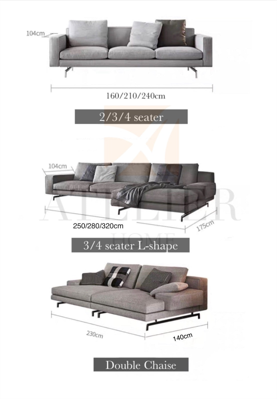 Keith Sectional Sofa