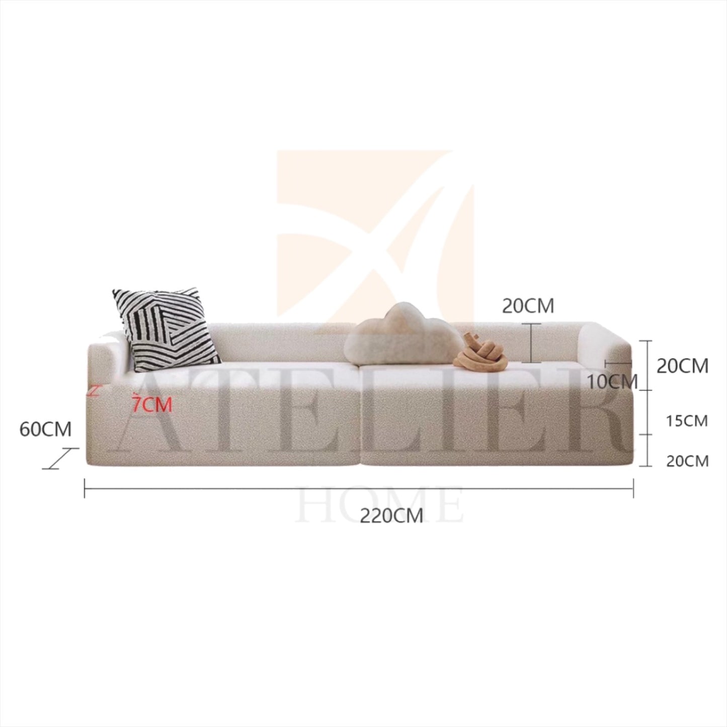 Huston Customise Bay Window Sofa