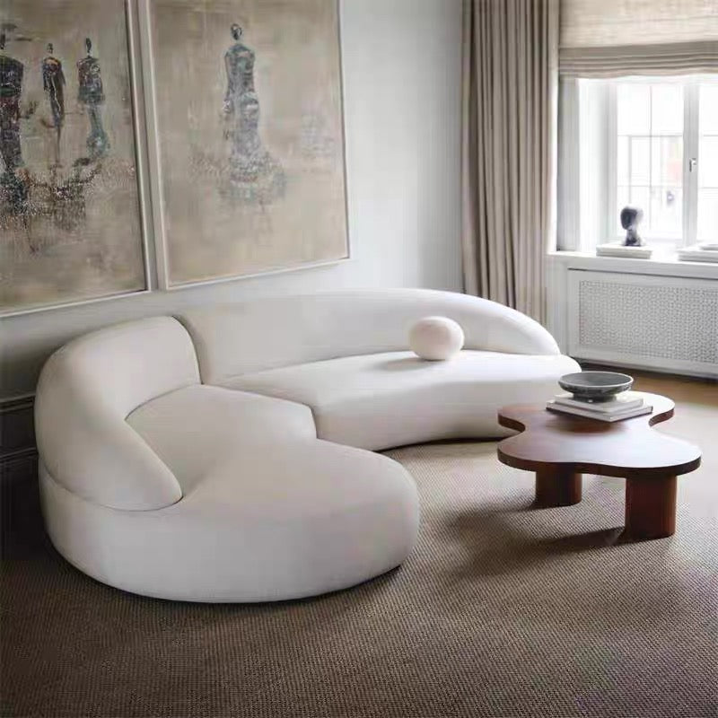 Ridley Scratch Resistant Sectional Curve Sofa