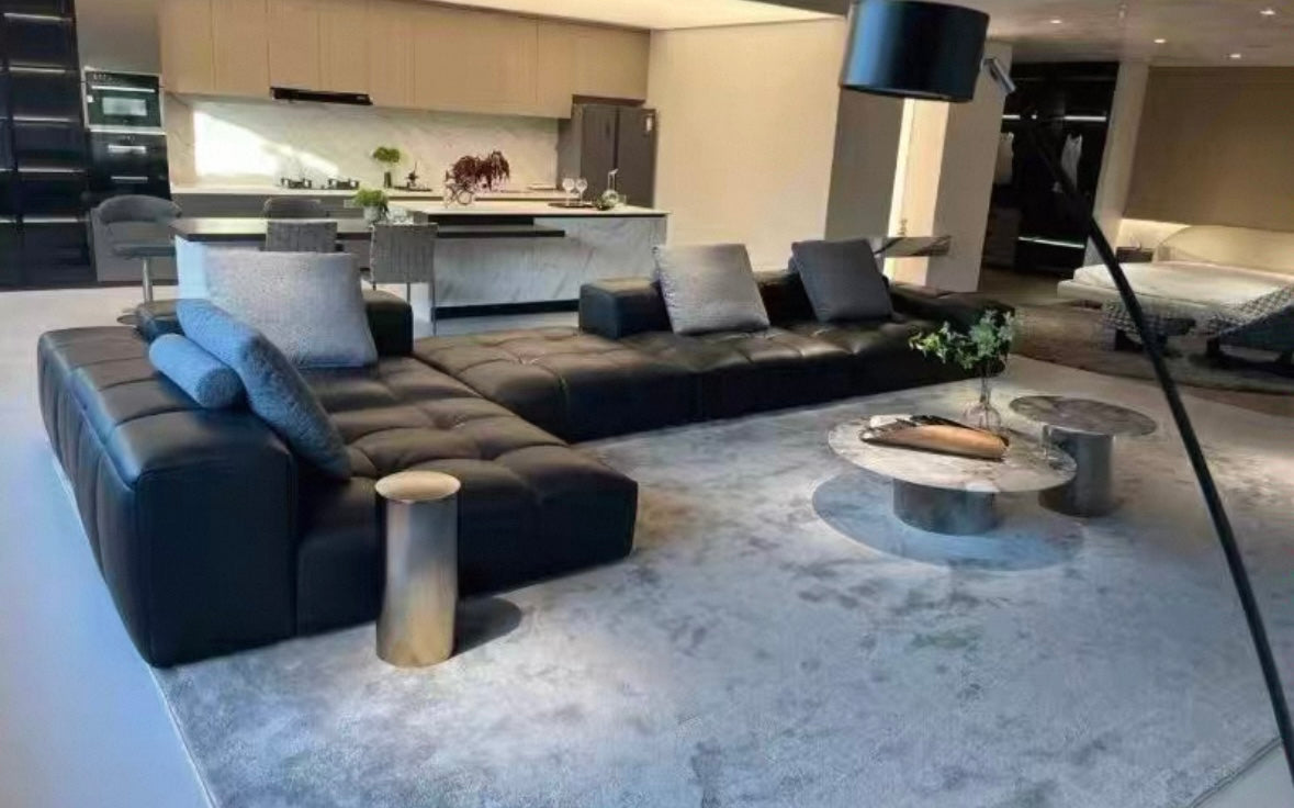 Hillford Scratch Resistant Leather Sofa