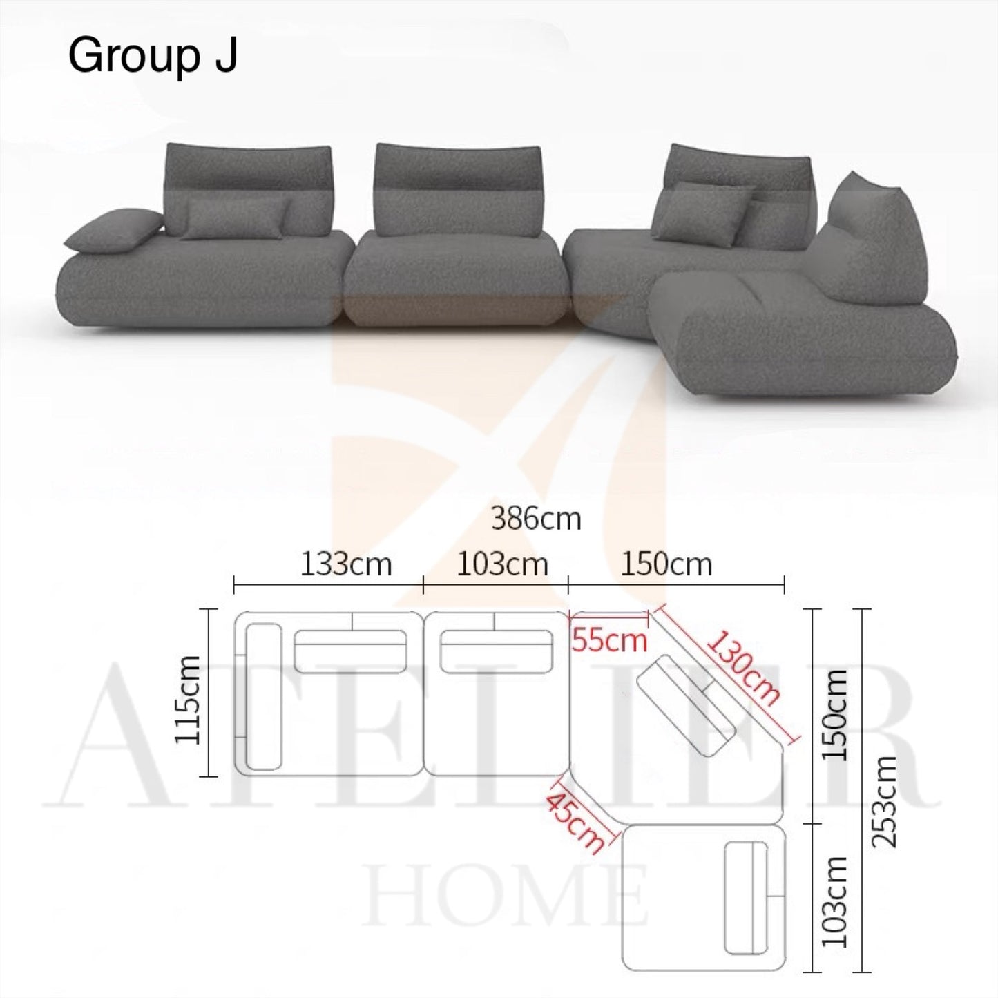 Preston Electric Slidable Backrest Sofa
