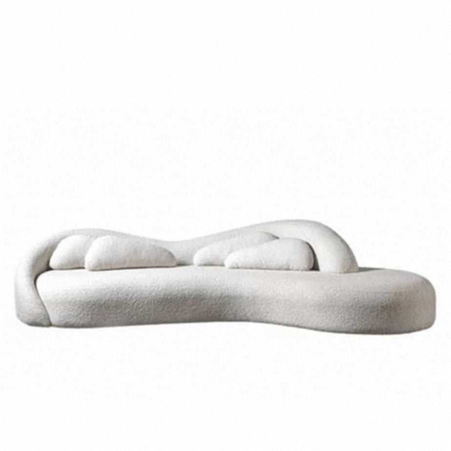 Levato Performance Boucle Curve Sofa