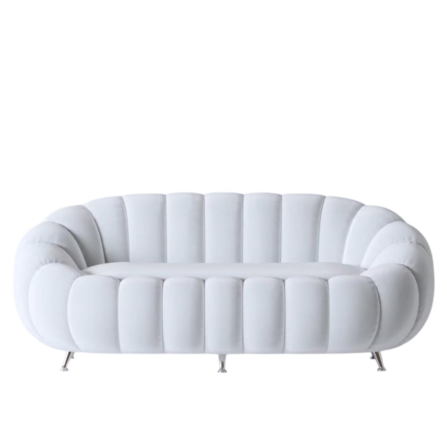 Jeron Performance Boucle Curve Sofa