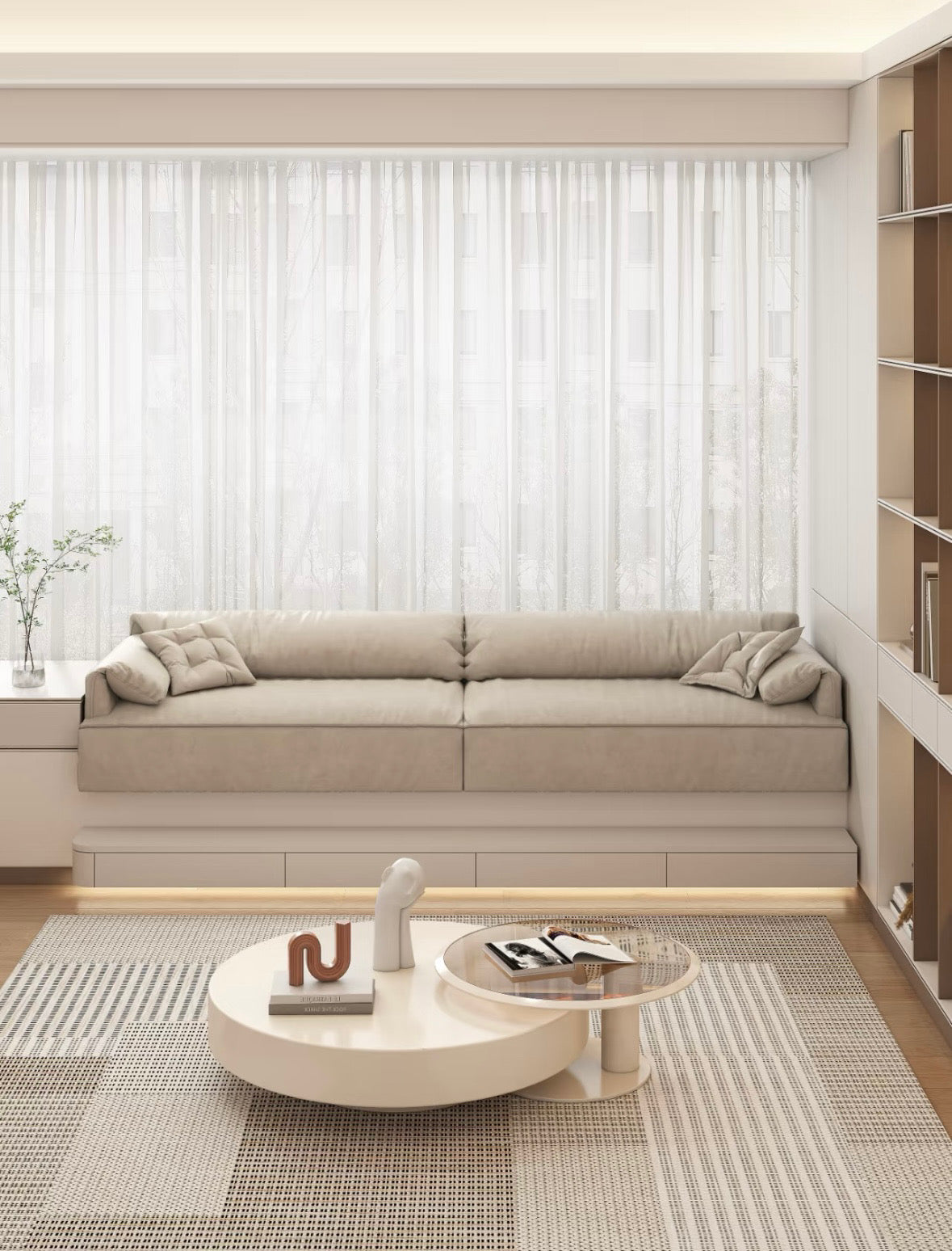 Kegan Scratch Resistant Customise Bay Window Sofa